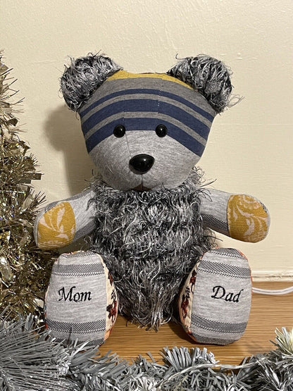 PDF Memory Bear Sewing Pattern New Design Full Instructions Video Tutorial (Small Bear).
