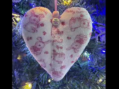 PDF Heart Sewing Pattern. Downloadable File. Full Instructions & Video Tutorial.